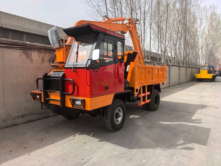 隨車挖運(yùn)輸車