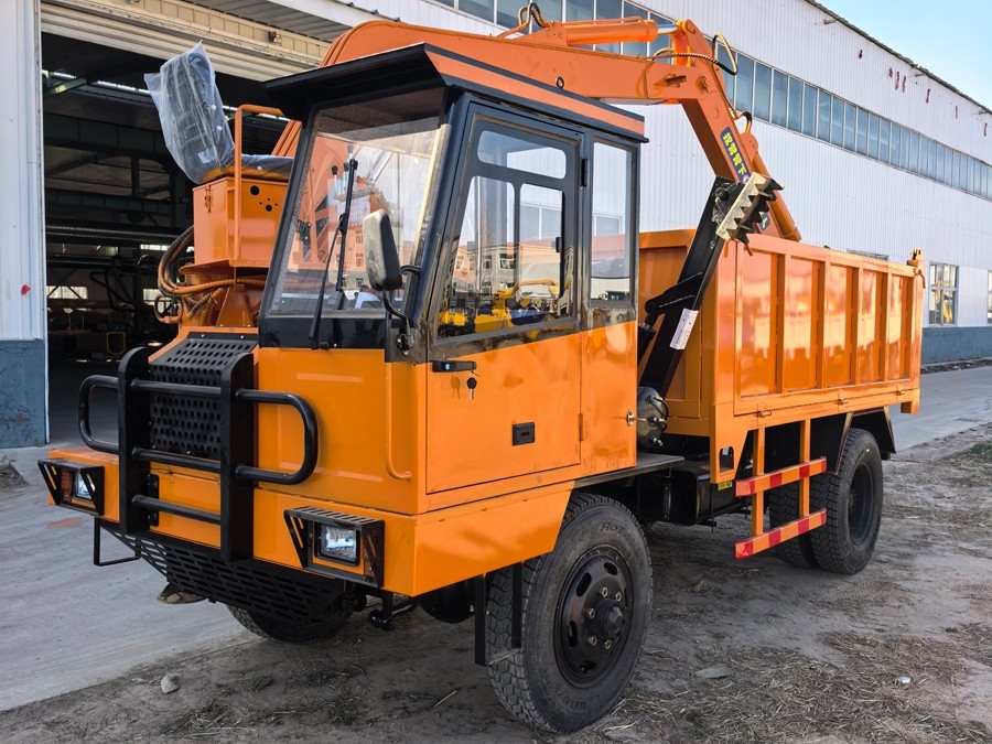 隨車挖運(yùn)輸車